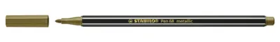 Stabilo Rotulador Pen 68 Metallic Oro Caja 10 Ud