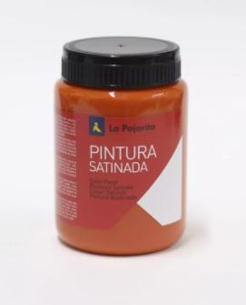 La Pajarita Témpera Escolar Bote De 35Ml Satinada Naranja L-06