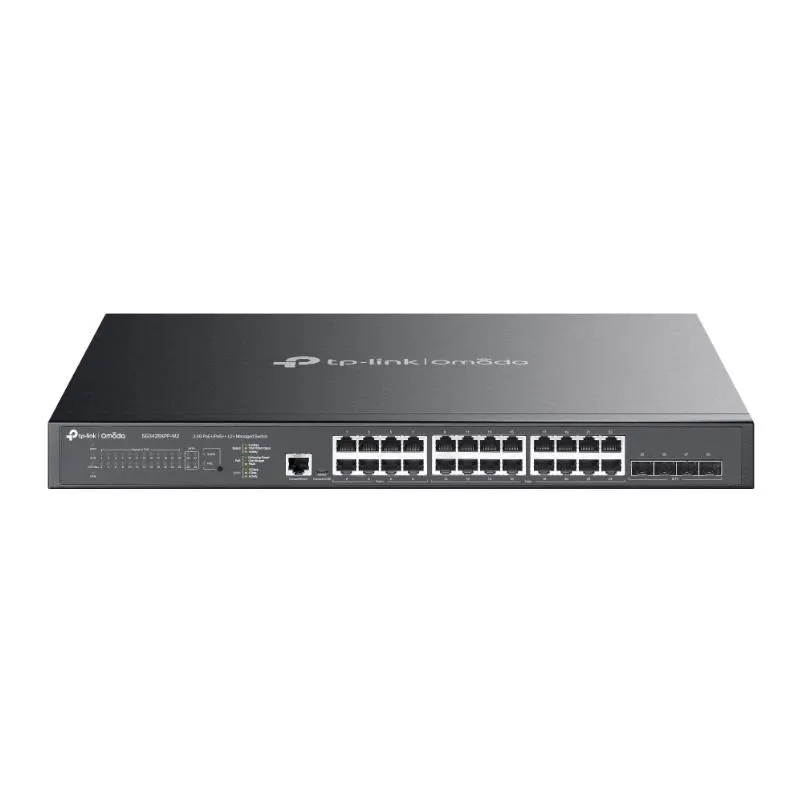 TP-Link JetStream SG3428XPP-M2 Switch Gestionable 24P 2.5GBASE-T 4P 10GE SFP+ L2+ POE+ 16P POE++ 8P