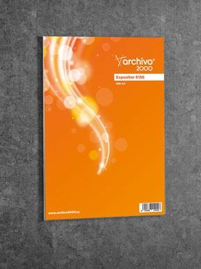 Archivo 2000 Expositor Mural Archivo 2000 "Premium" Con Adhesivo Din A4 Vertical Espesor 3 Mm 210X300 Mm