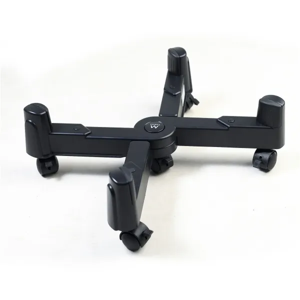 Ewent EW1292 Soporte Móvil para CPU Ajustable hasta 25 cm, Carga Máxima 25 kg