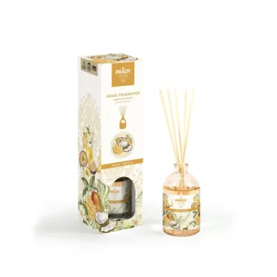 Prady Ambientador Mikado Yani Tatus - Frasco de Cristal 100 ml y Varitas Difusoras