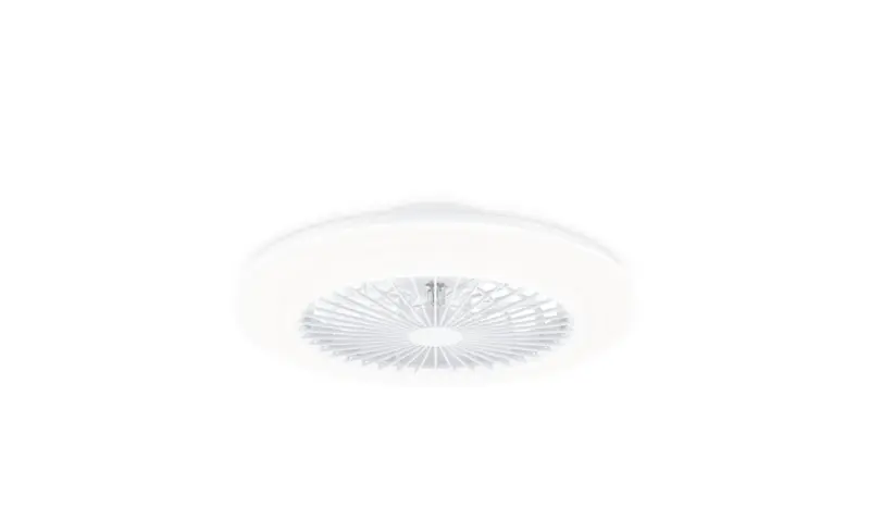 Philips Ventilador De Techo 60+25W Con Plafón LED 30-44-65K Y Mando A Distancia Blanco