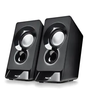 NGS Altavoces 2.0 SB210 USB Alimentación Jack 3.5mm 12W Control de Volumen Negro