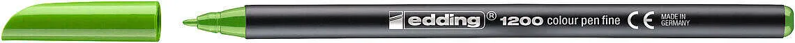 Edding Rotulador 1200 Punta Fina Verde Claro