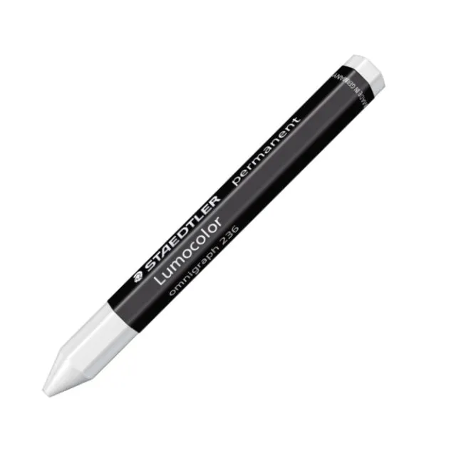 Staedtler Lumocolor Ceras Permanentes Onmigraph 236 Blanco