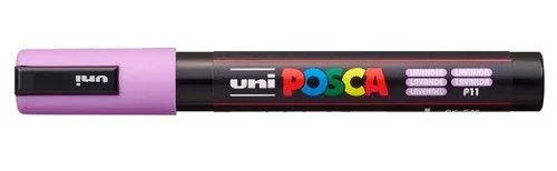 Posca Marcador PC-5M No Permanente Punta Forma De Bala 1,8 - 2,5 mm Lavanda