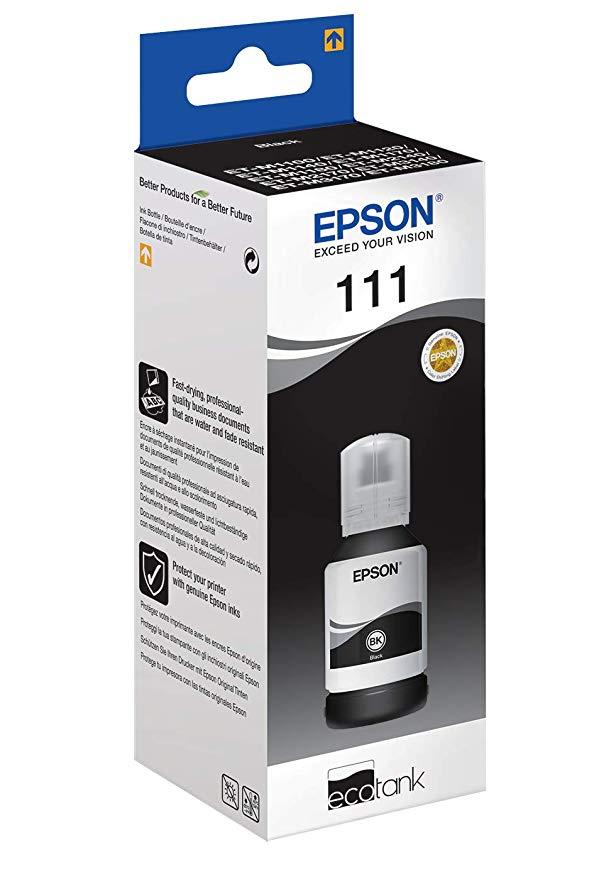 Epson Tinta Bote Negro Ecotank Et-Mx1Xx Series - Nº 111