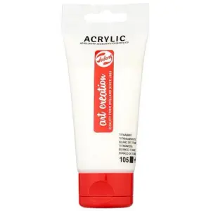 Talens Acrílico Tubo 75ml Blanco de Titanio