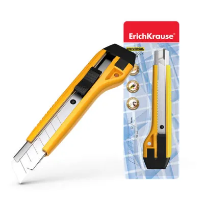 ErichKrause Cuter Universal con Fijador Automático y Cuchilla Segmentada Azul