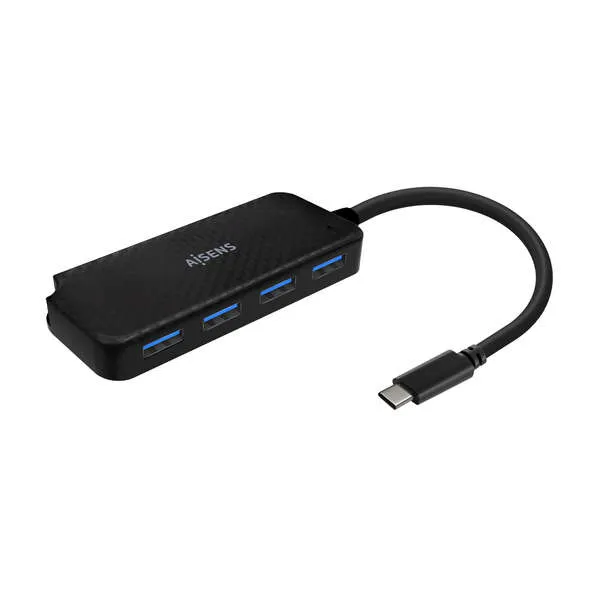 Aisens Hub Usb 3.1 Usb-C - Usb-C/M-4Xtipo A/H - 15Cm - Color Negro