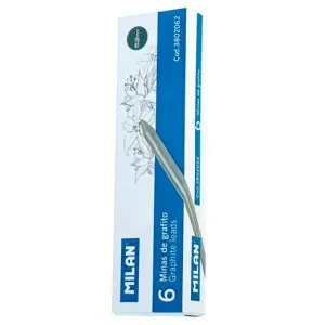 Milan Minas 5,2mm B Estuche 6 Unidades Grafito