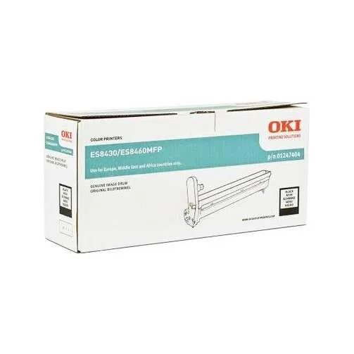 Oki Tambor de Imagen Original Negro para ES8430/ES8451/ES8460MFP/ES8461 - 01247404