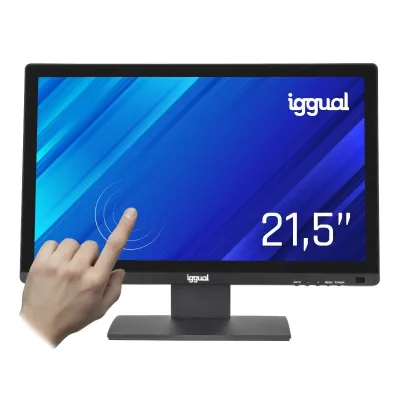iggual Monitor Táctil Capacitivo 21,5" FHD 16:9