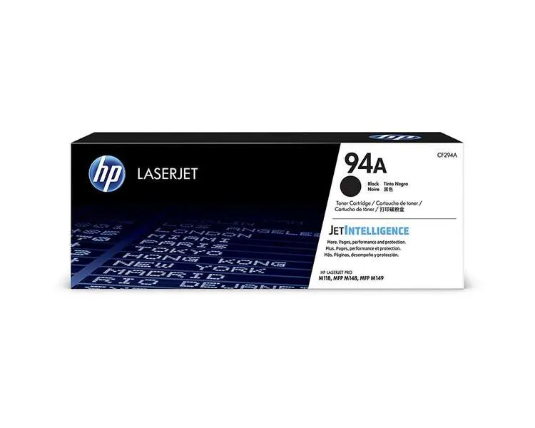 Hp Cf294A Negro Cartucho De Toner Original - 94A