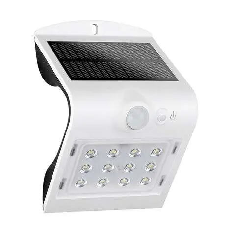 Elbat Aplique LED Solar 1.5W 220lm Doble Iluminación
