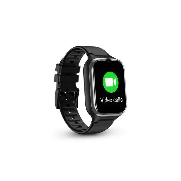 Spc Smartee 4G Senior Reloj Inteligente Smartwatch Pantalla Tactil De 1.7" - Mide Frecuencia Cardiaca, Pasos, Calorias Etc... - Proteccion Ip68 - Color Negro