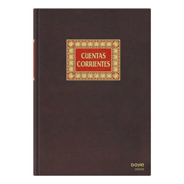 Dohe Libro De Cuentas Corrientes Folio Natural 100 Hojas