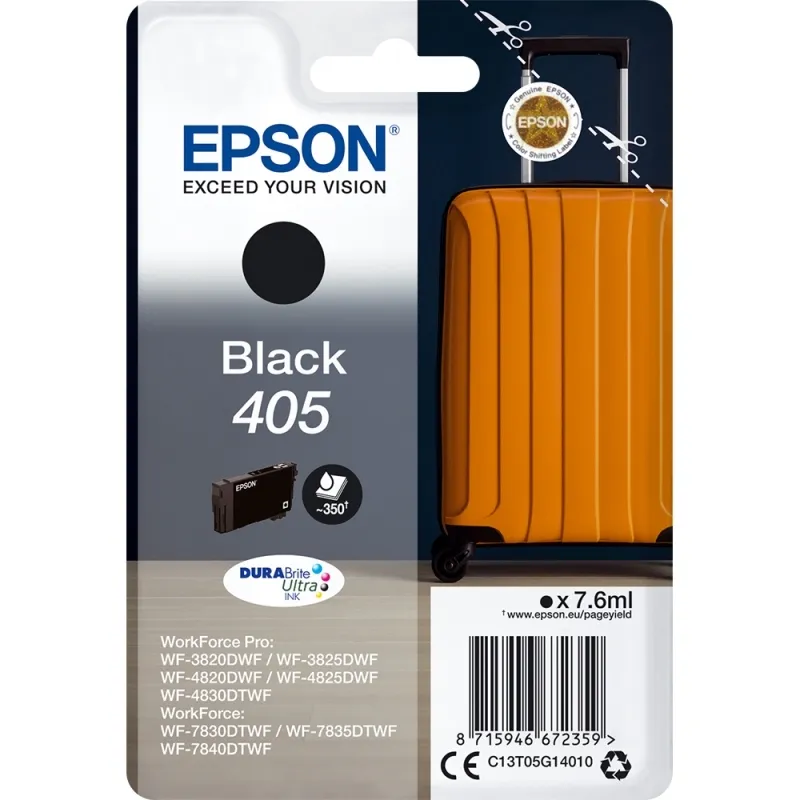 Epson 405 Cartucho de Tinta Negro Original