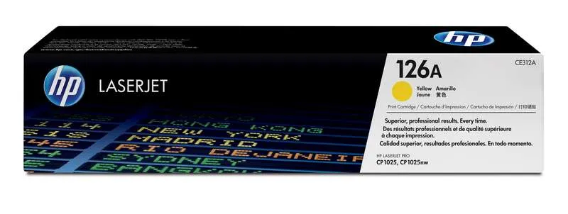 HP Toner Amarillo LaserJet 126A para Pro 100/1025NW/1025/1020