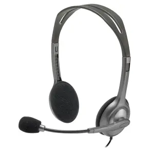 Logitech Auriculares H110 con Micrófono y Conexión Jack 3.5