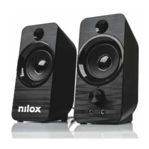 Nilox Altavoces PC 6W USB Negro