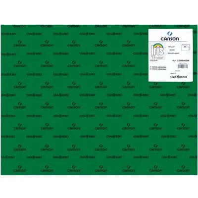 Iris Cartulina Verde Amazonas 50X65cm 185gr - Paquete de 25 Unidades