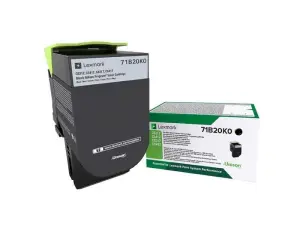 Lexmark CS317/CS417/CS517/CX317/CX417/CX517 Negro Cartucho de Toner Original - 71B20K0/71B0010