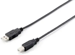 CABLE USB-A 2.0 a USB-B 1,8M EQUIP 128860 - Conectividad Confiable