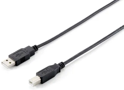 EQUIP Cable USB-A 2.0 a USB-B 1.8M para Conectividad Confiable