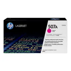 HP CE403A Cartucho de Tóner Original Magenta 507A