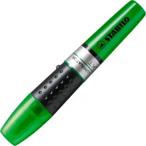 Stabilo Marcador Fluorescente Luminator Verde Caja 5 Unidades