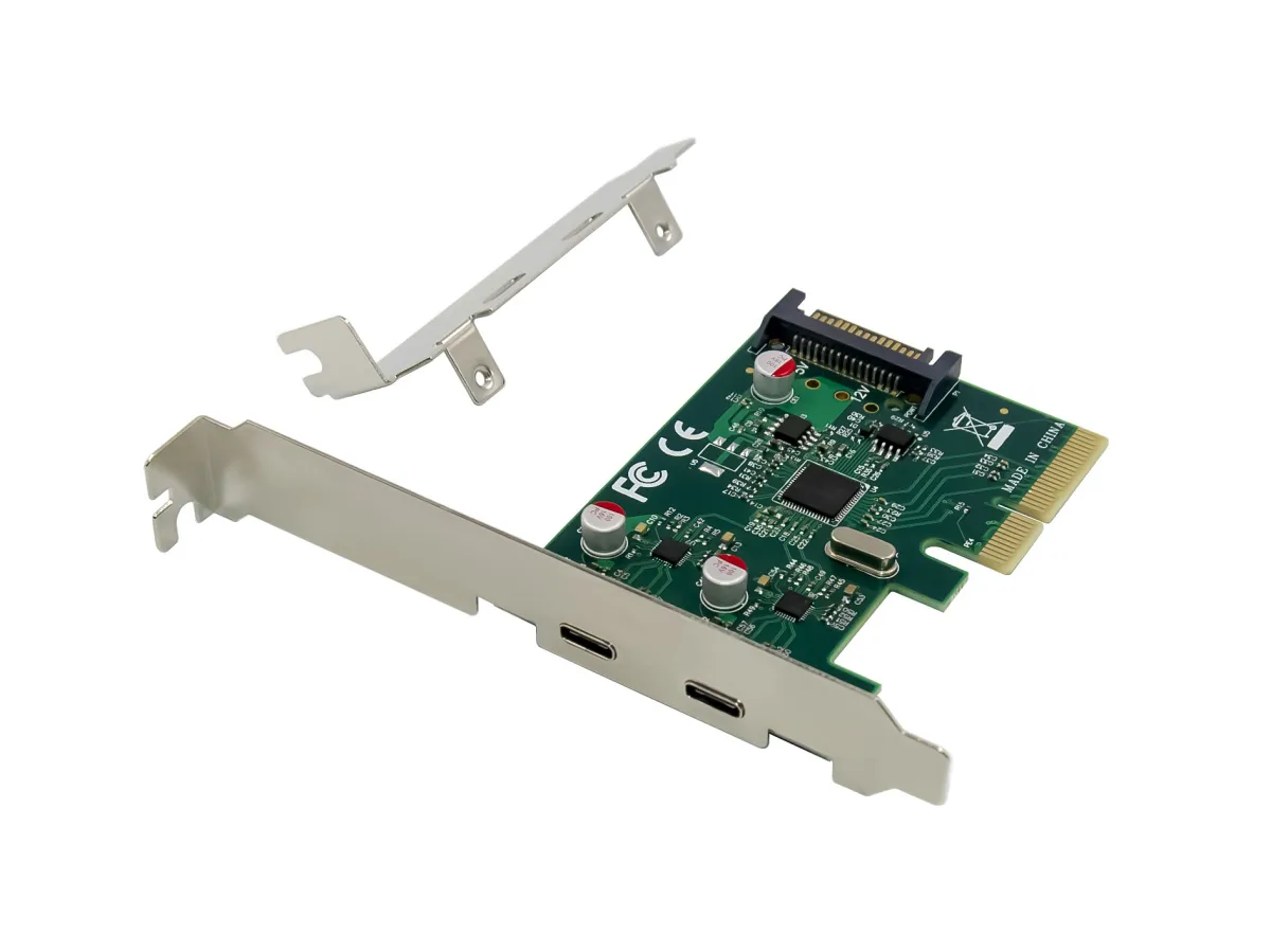 Controladora Pcie Conceptronic Emrick07G Pcie X4 2 Puertos Usb 3.2