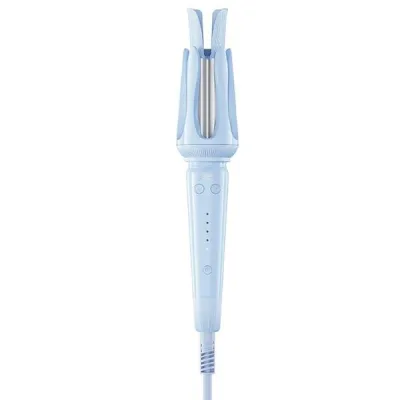 XO CF40 Rizador de Pelo - 40W - Punta 360 - Autocurvatura - Control de Temperatura Digital con 4 Niveles - Apagado Automatico - Color Azul