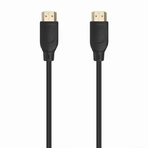 Aisens Cable HDMI V2.0 Premium Alta Velocidad 4K@60Hz 18Gbps 1.0m Negro