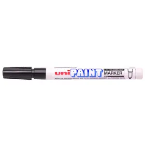 Uni-ball PX-21 Marcador de Pintura Blanco - Punta Acrílica 0.8-1.2mm - Cuerpo de Aluminio