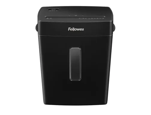 Fellowes P-42C Destructora De Papel Manual Corte En Particulas P-4 - Destruye Hasta 8 Hojas - Capacidad De La Papelera 15L - Color Negro
