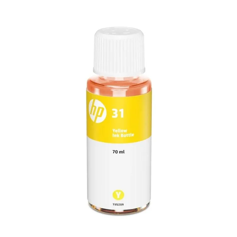 HP Tinta Bote Amarillo Nº 31 para Smart Tank Wireless 450, 455, 457, 7005, 7305