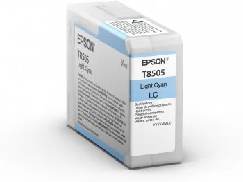 Epson T8505 Cartucho de Tinta Pigmentada Cyan Light - Reemplazo C13T850500