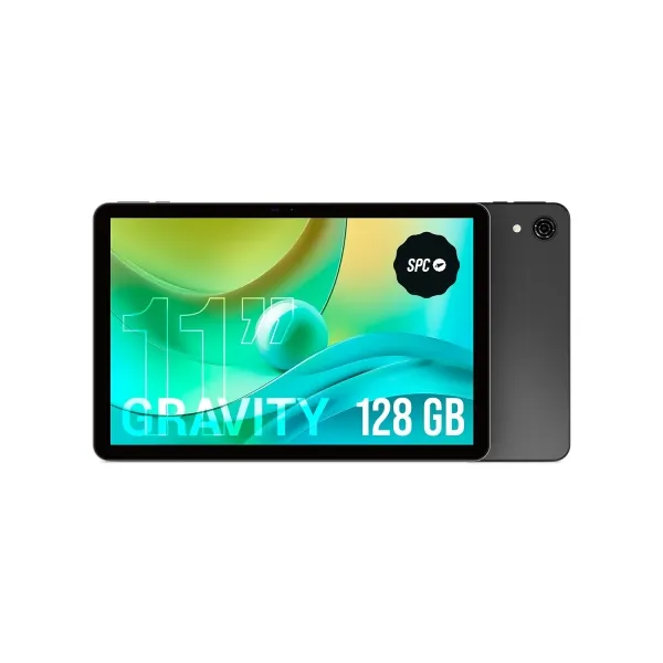 SPC Tablet Gravity 6 11" HD+ 4GB RAM 128GB Almacenamiento Negra