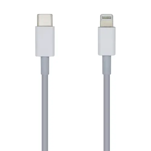 Aisens Cable USB Type C a Lightning 2A 2M Carga Rápida Blanco