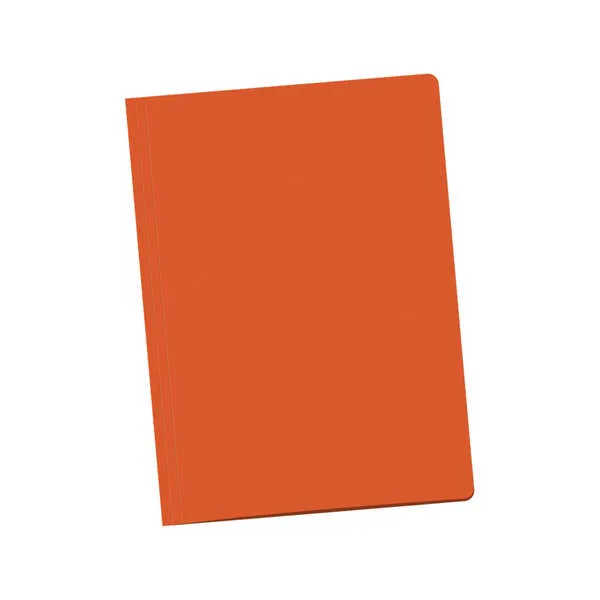 Dohe Pack De 50 Subcarpetas Tamaño Folio - Fabricadas En Cartulina De 180Gr - Con Ranura Para Fastener - Resistente Y Duradera - Color Naranja