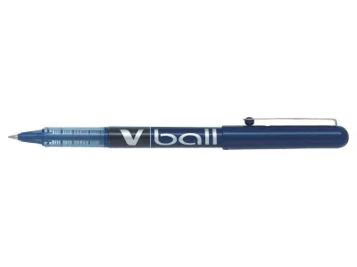 Pilot Bolígrafo V Ball 05 Rollerball Tinta Líquida 0.5mm Punta Redonda Azul