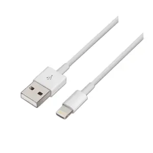 Aisens Cable Lightning a USB 2.0 1,0m Blanco