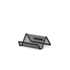 ErichKrause Tarjetero Compass Classic Acero Inoxidable Negro 98x72x45mm