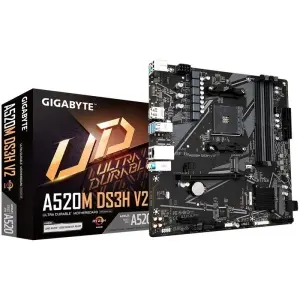 Gigabyte A520M DS3H V2 Placa Base mATX AM4