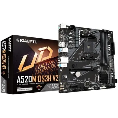 Gigabyte A520M DS3H V2 Placa Base mATX AM4