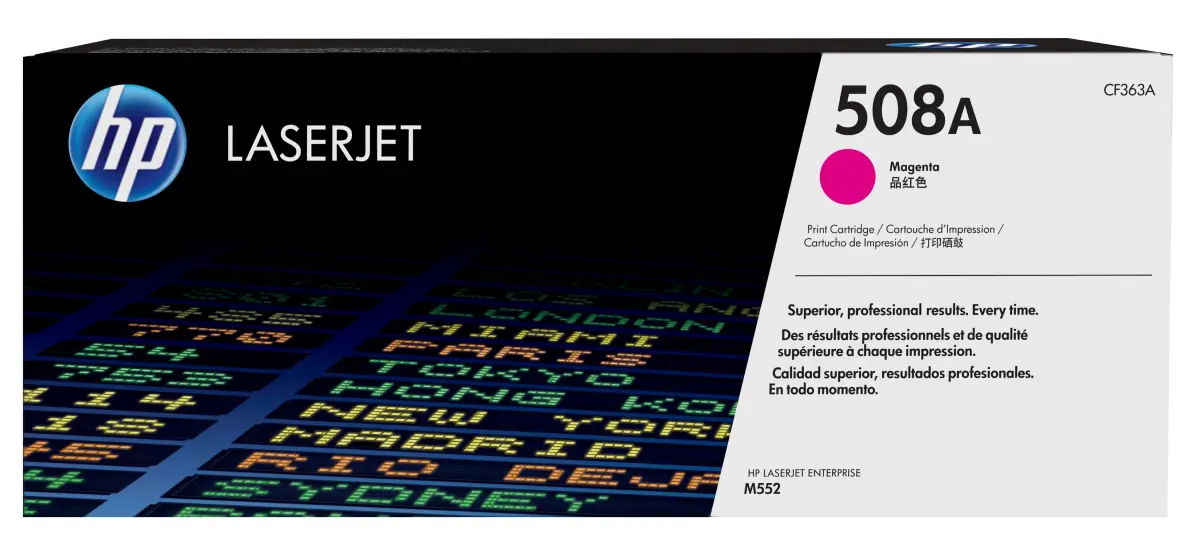 HP LaserJet M553 Toner 508A Magenta