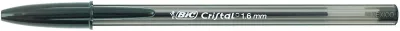 Bic Bolígrafo Cristal Large Negro - Caja de 50 Unidades
