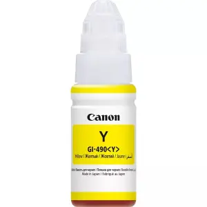 Canon Botella de Tinta Original Amarillo GI490 - GI490Y/0666C001